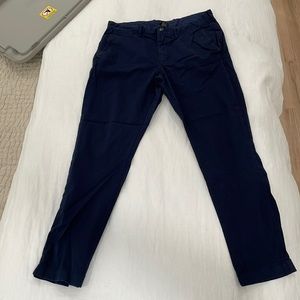 J. Crew navy chinos 32x30
